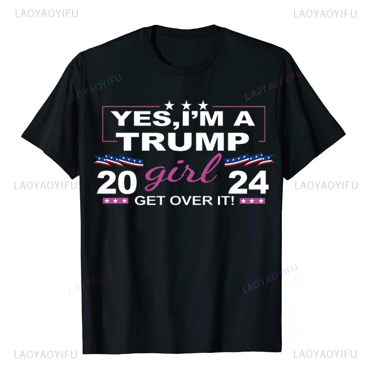 2024 President Tshirt Support Donald Trump Fight Take America Back Election High Quality Cotton The Return T-Shirt Tops Boy Tees