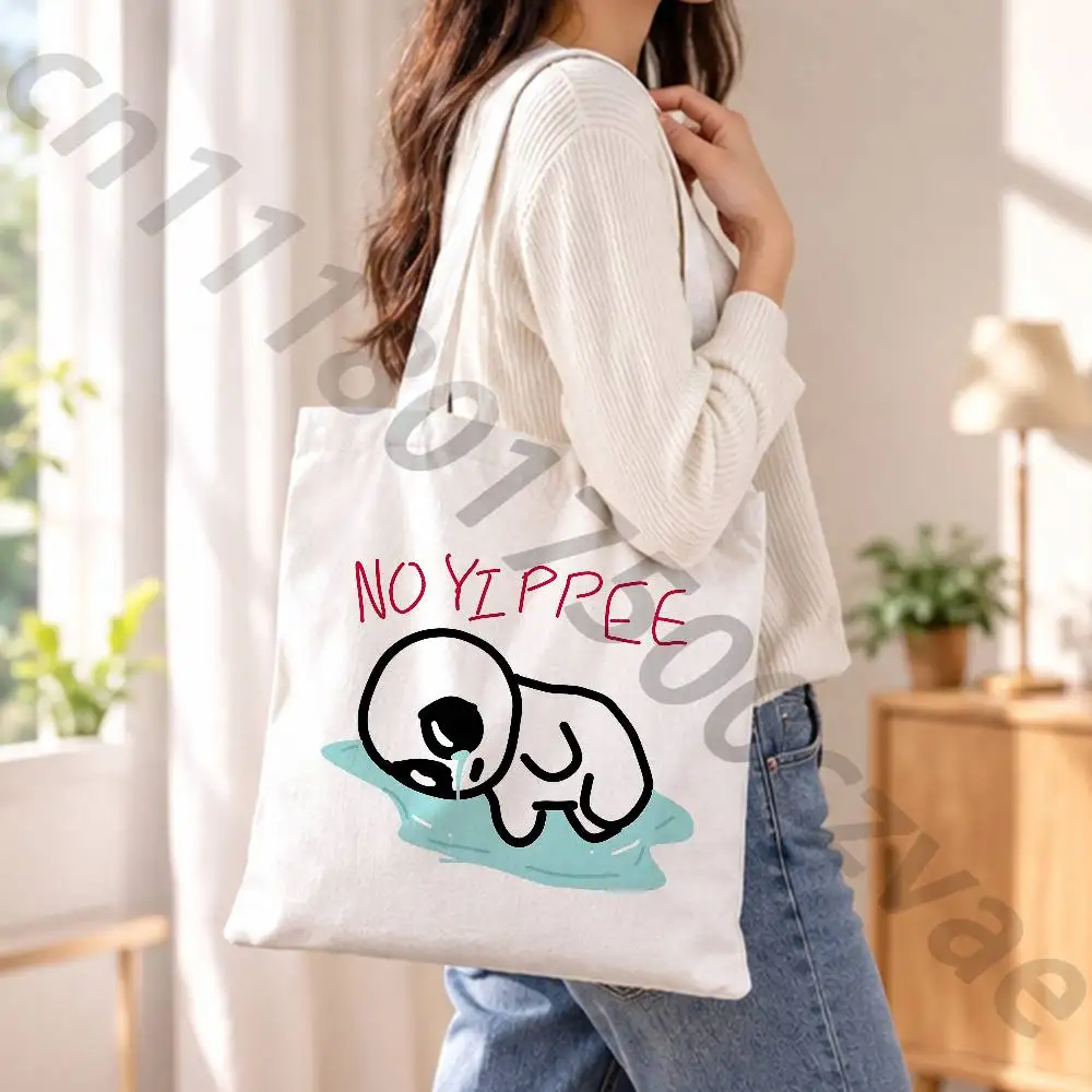 TBH Autism C-Creature Y-Yippies Reusable Fashionable Backpack Multifunctional Handbag Canvas Shopping Bag