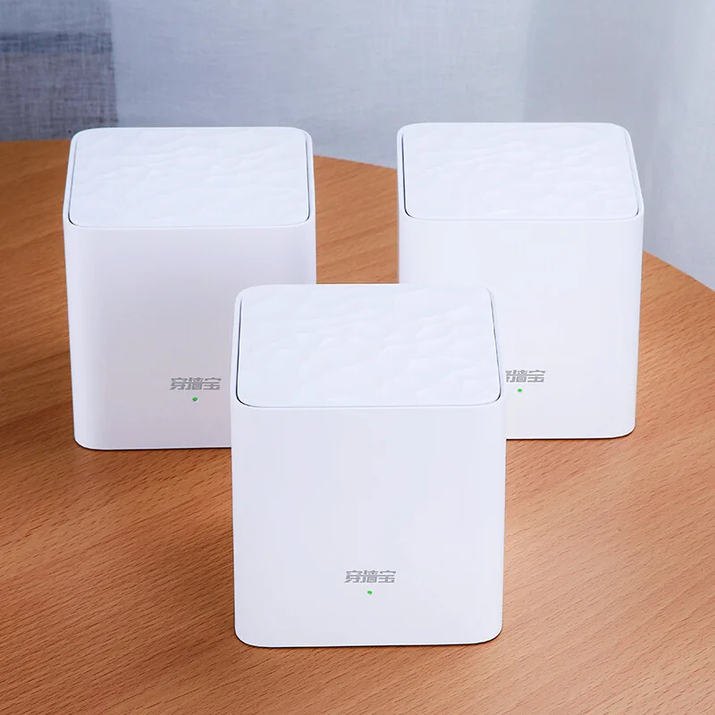 Tenda Nova MW3 Mesh WiFi System Distributed Wireless Router Whole Home Smart Mesh Networking for Villa House Coverage