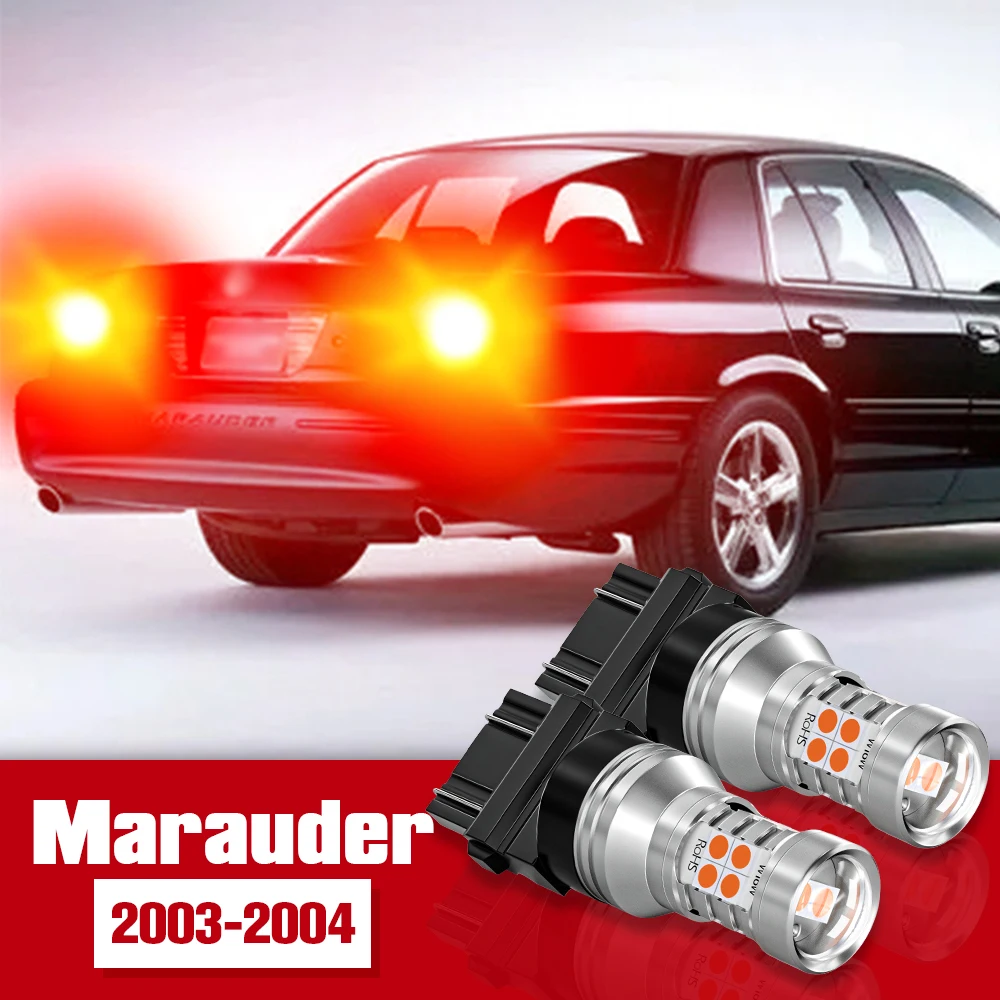 

2pcs LED Accessories Brake Light Bulb Lamp For Mercury Marauder 2003 2004