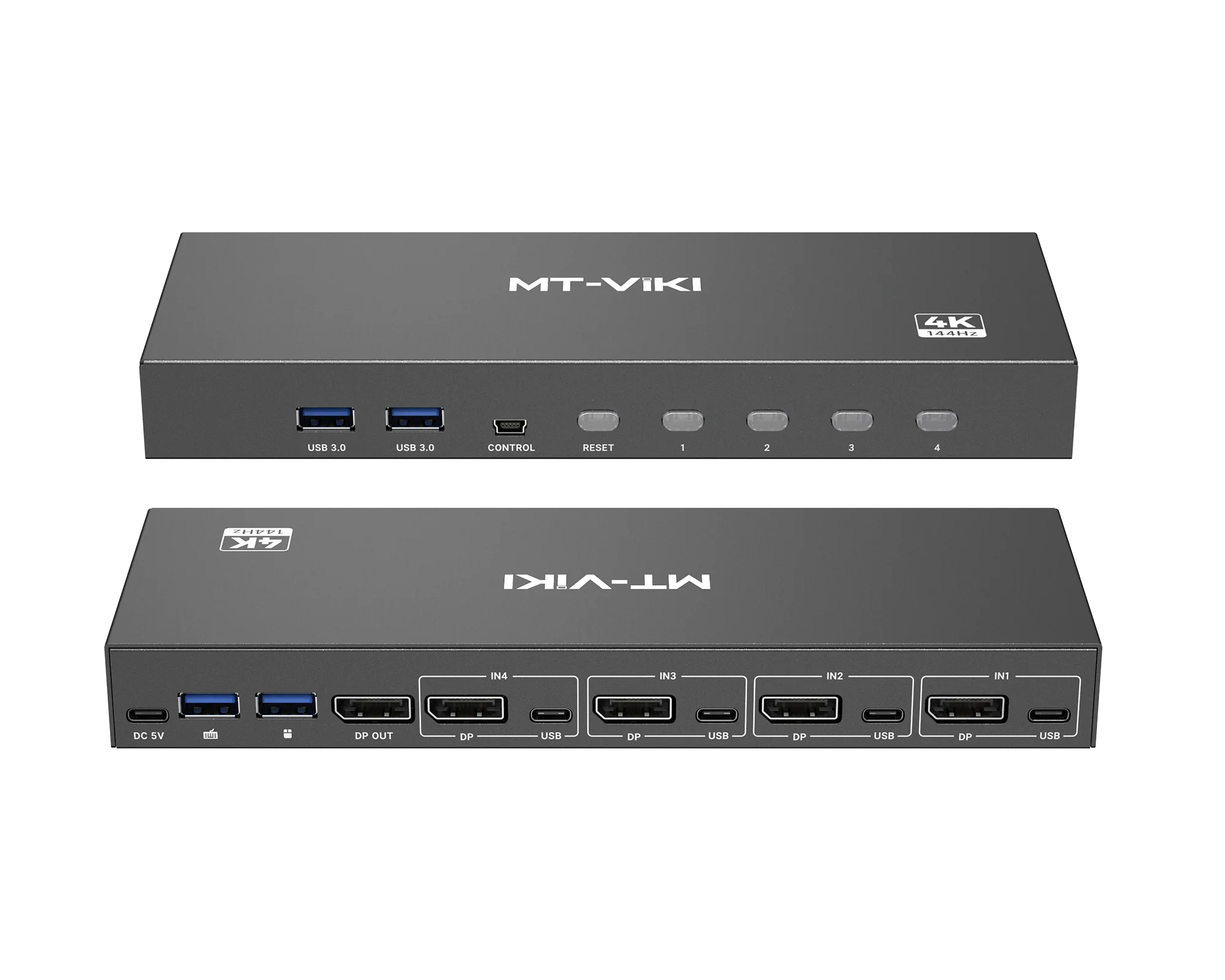 4 Port Dp Kvm Switc…