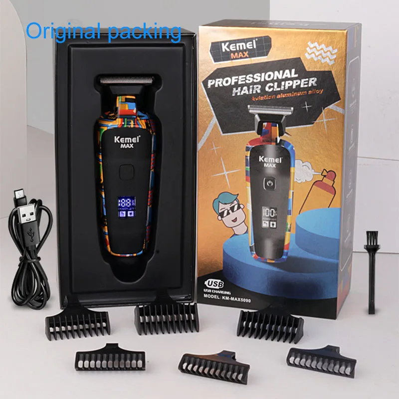 Kemei MAX5090 Professionelle Haarschneidemaschine Baber Haarschneider Elektrische Haarschneidemaschine Für Männer Geschenk – Detail 6