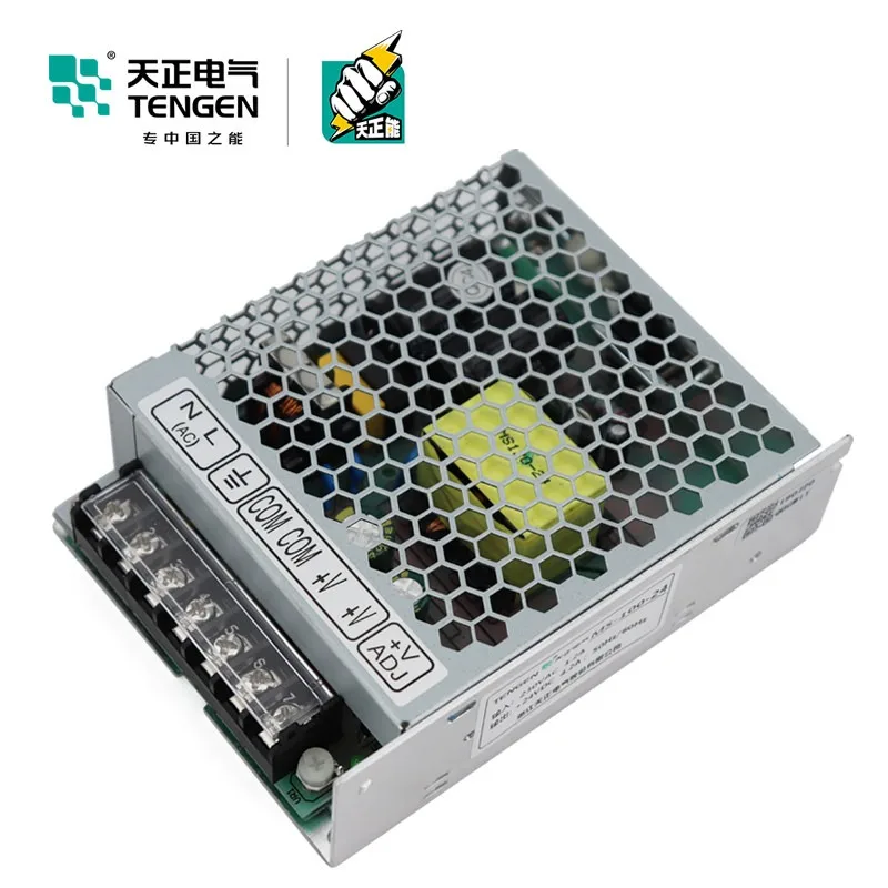 TENGEN MS-100-24V Small Volume LED Switching Power Supply W DC Transformer 4.2A Compact
