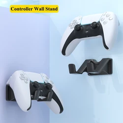 Controlador Gamepad Wall Stand, Suporte Gamepad, XBOX, PS5, PS4, Mount Holder, Material Grosso, Preto Hanger sem Perfuração