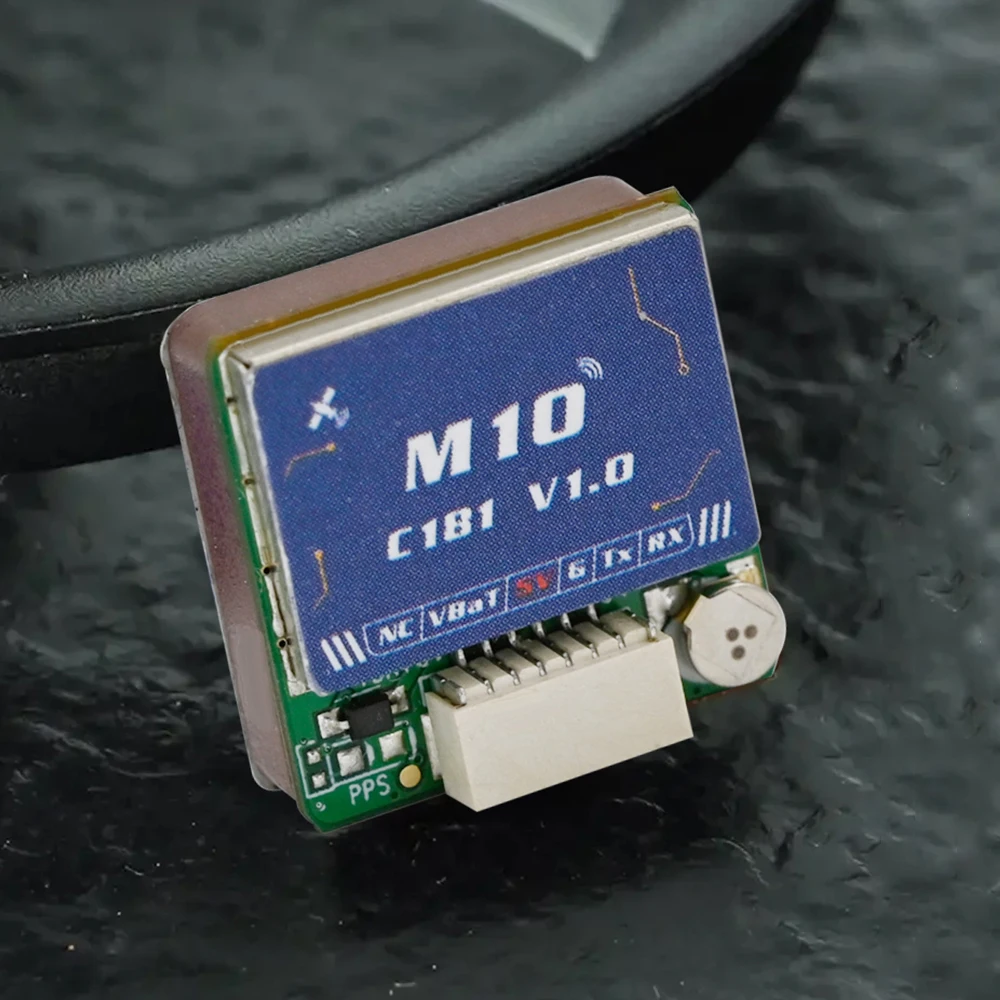 HPXGRC M-10 5883 GPS コンパス付きセラミックアンテナ搭載 LED インジケーター RC 航空機 FPV フリースタイルリモート DIY パーツ用