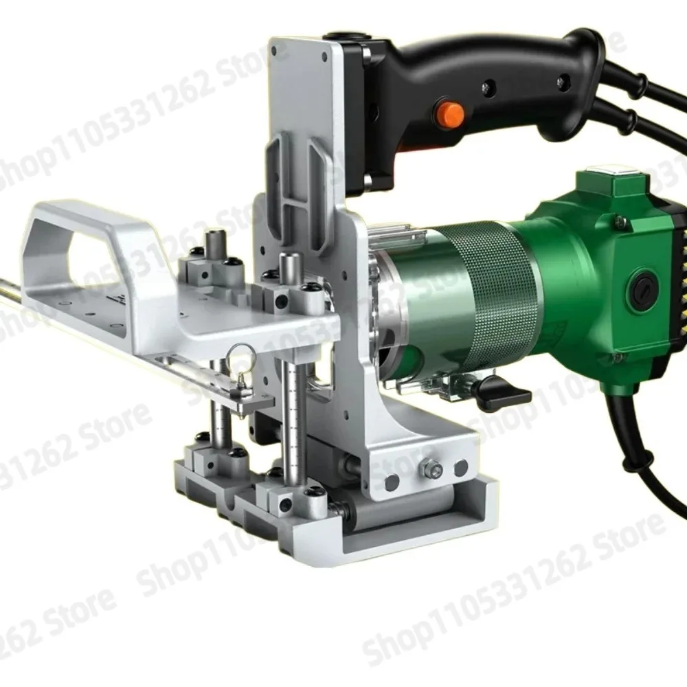 2-in-1 Invisible Connector Slotting  Kit Woodworking Router Slot Guide with Router Bits for Cabinet Hinge Hole Drilling