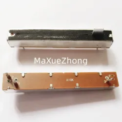 Original new 100% straight sliding push and pull potentiometer 88mm 60 stroke 10K 20K 100K console dimming potentiometer SWITCH