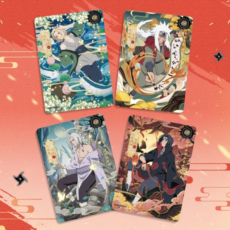 Genuine Kayou Naruto Cards Box Anime Figure Card Booster Pack Sasuke Collection Flash Card Toy Surprise Birthday Christmas Gift