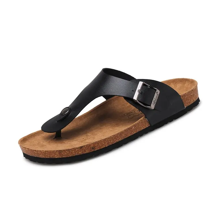 Women Cork Slippers Outdoor Flip Flops Summer Sandals Slippers Men Couple Beach Sandals For Women shoes for women