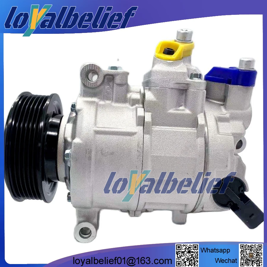 

Компрессор кондиционера для Audi A4 A6 Quattro 447190-6670 8K0260805 8KD260805 4F0260805T 8K0260805E 8K0260805L