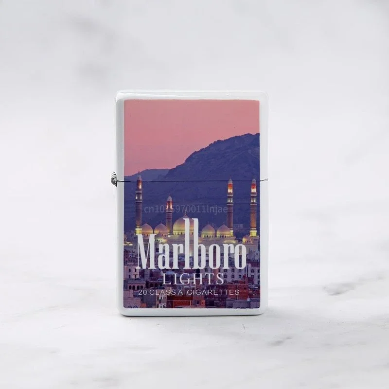 Marlboro Attractions, World-famous Scenic Spots, Creative and Personalized  Kerosene Lighters, Men's Gift Wholesale