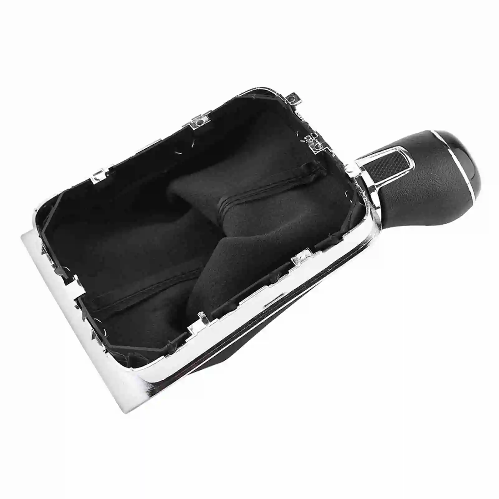 6 Speed Car Gear Shift Knob Stick Gaiter Boot Frame Kit 3AA711113A For VW Passat B7 B7 2011-2012