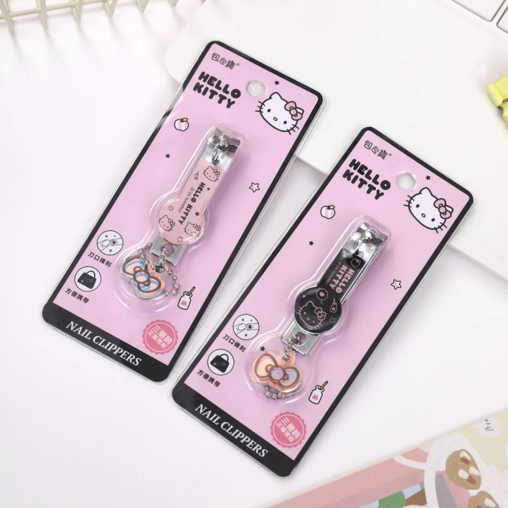 1/2 Stück Kuromi Cinnamoroll Hello Kitty Nagelknipser Niedliche Cartoon-Kuromi-Nagelzange mit flachem Mund für Kinder ﻿ – Detail 14