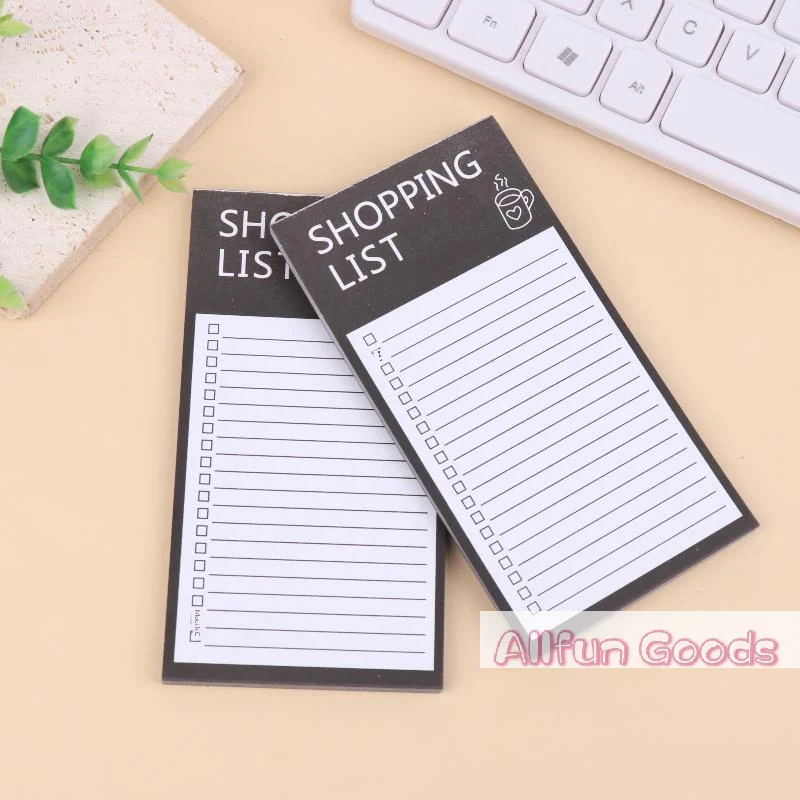 [TG835]Magnetic Memo Pad Fridge Message Board Portable Tearable Notepad Memo Planner Shopping List For Home Office School
