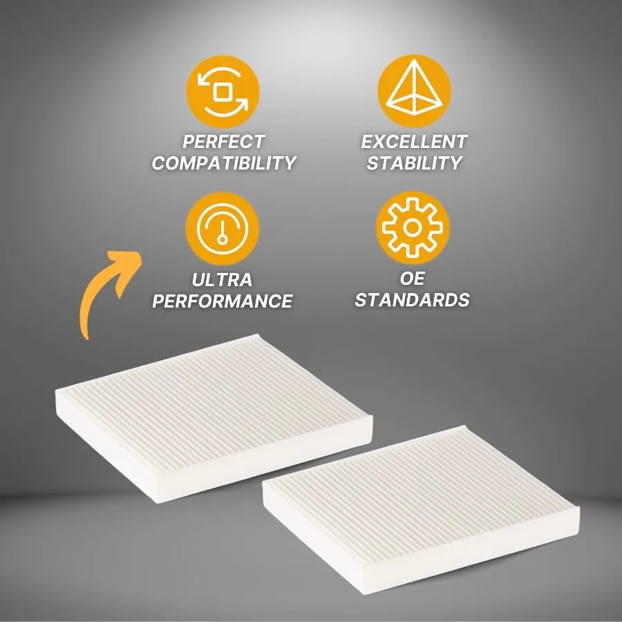 CY08221P فلتر هواء المقصورة لاختيار Kenworth T680 T880 Peterbilt 567 579 ملحقات صيانة نظام تكييف الهواء للشاحنات