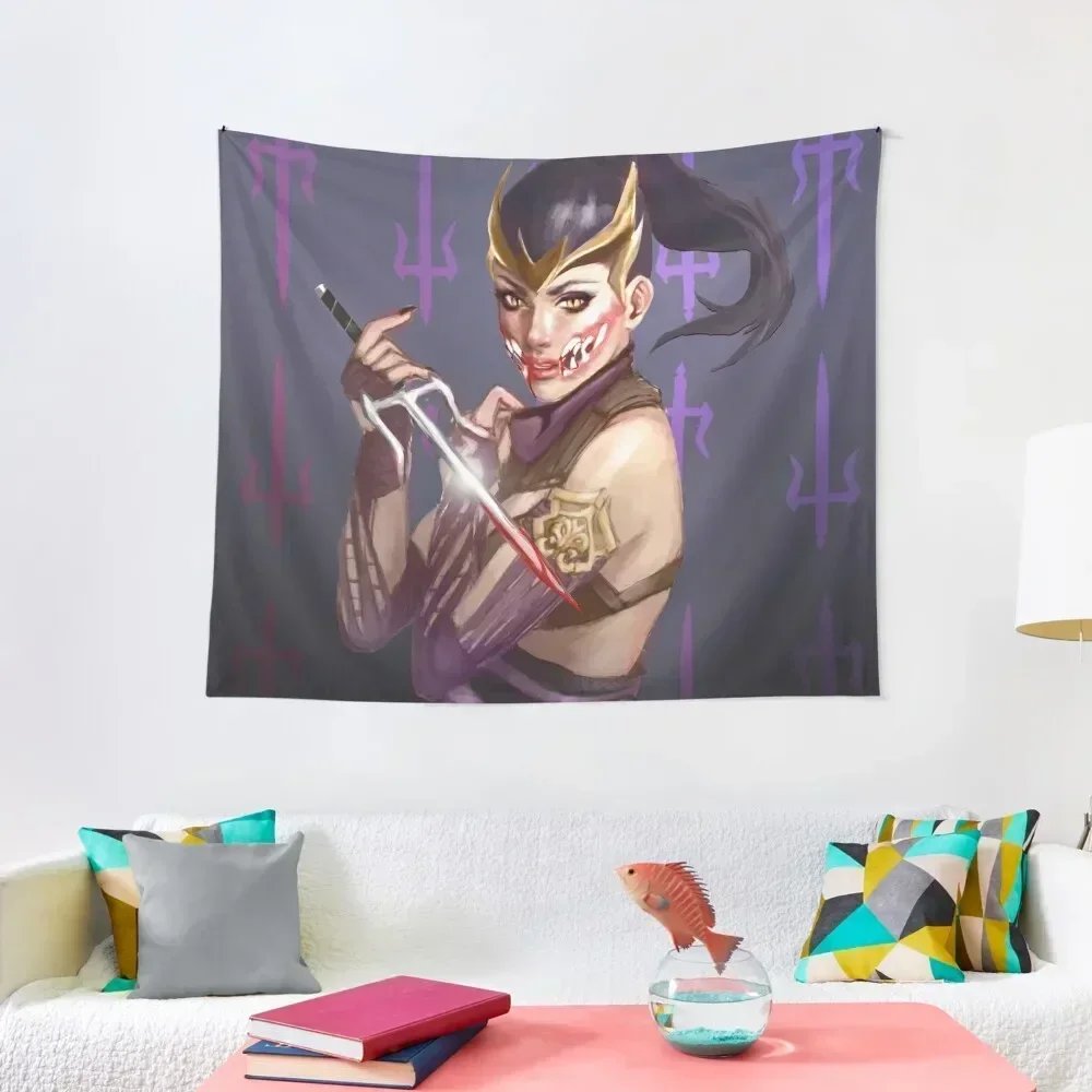 Mileena Mortal Kombat Tapestry Room Decorations Aesthetic Aesthetic Room Decor Korean Tapestry