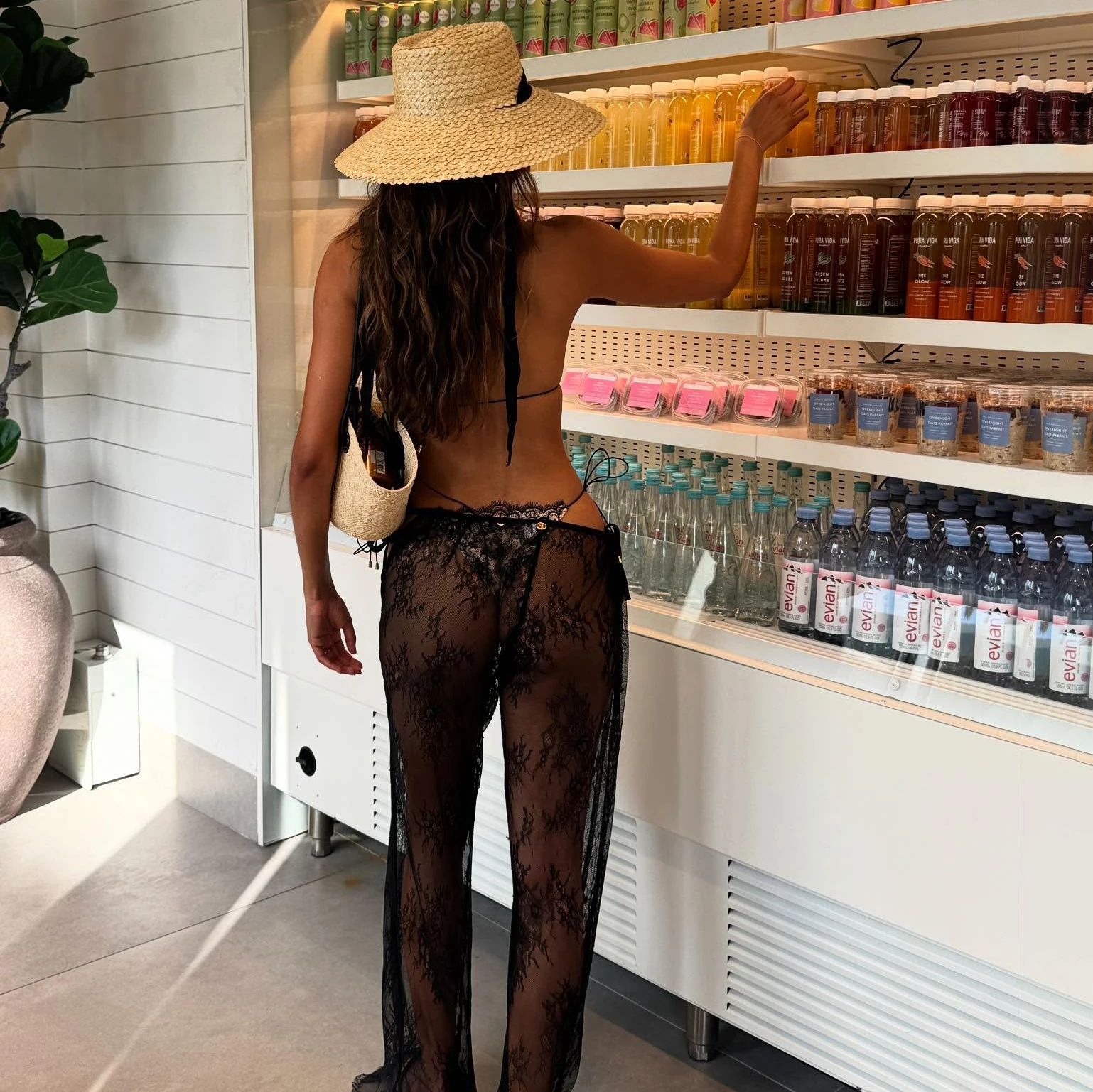 3Pcs Lace Bikini With Beach Pants Sexy Swimsuit Women Swimwear Push Up Biquini Female Mirco Bathingsuit Bodysuit Beach Outfit image 4