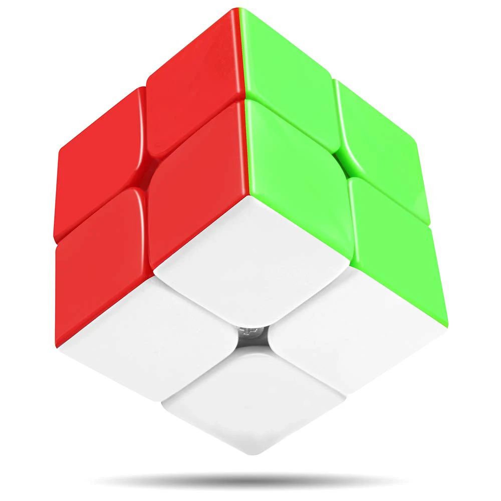 SENGSO Speed Cube 2x2 Legend Series Stickerless Magic Cube Profession Puzzle High Quality Kid's Fidget Toys
