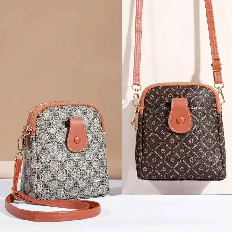 Stylowy pakiet na ramię z AmpleStorage wszechstronny i szykowny portfel Crossbody dla kobiet w stylu Vintage inspirujący projekt