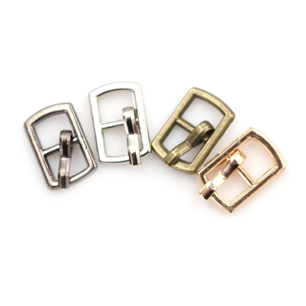 10pcs Mini Doll Buttons Ultra-Small Tri-Glide Buckle Doll Belt Buckle Doll Shoes Buckle Blyth Doll Clothing Buckles 4.5mm