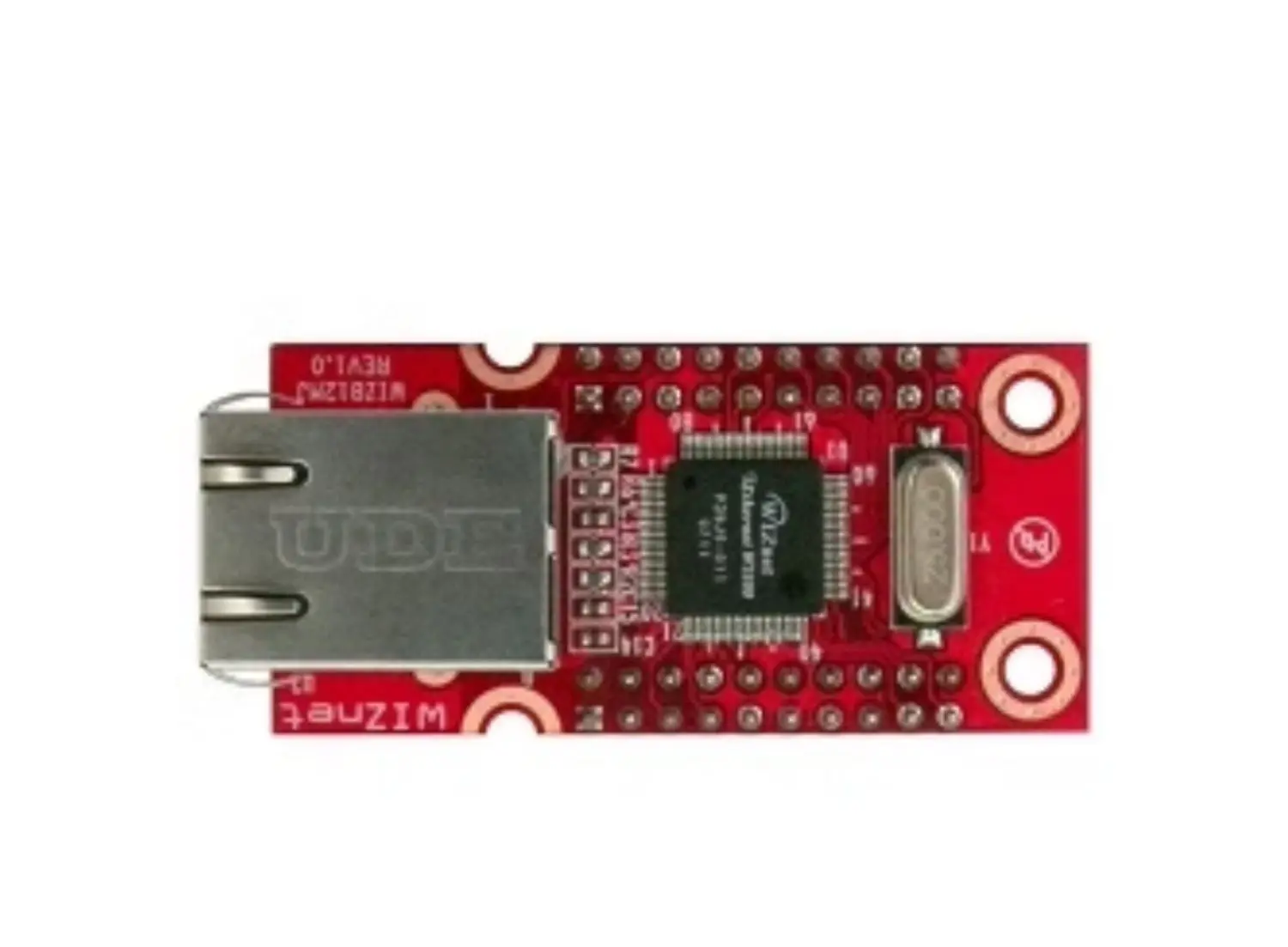

Ethernet Module WIZ812MJ Supports 4-channel Socket Anti-interference