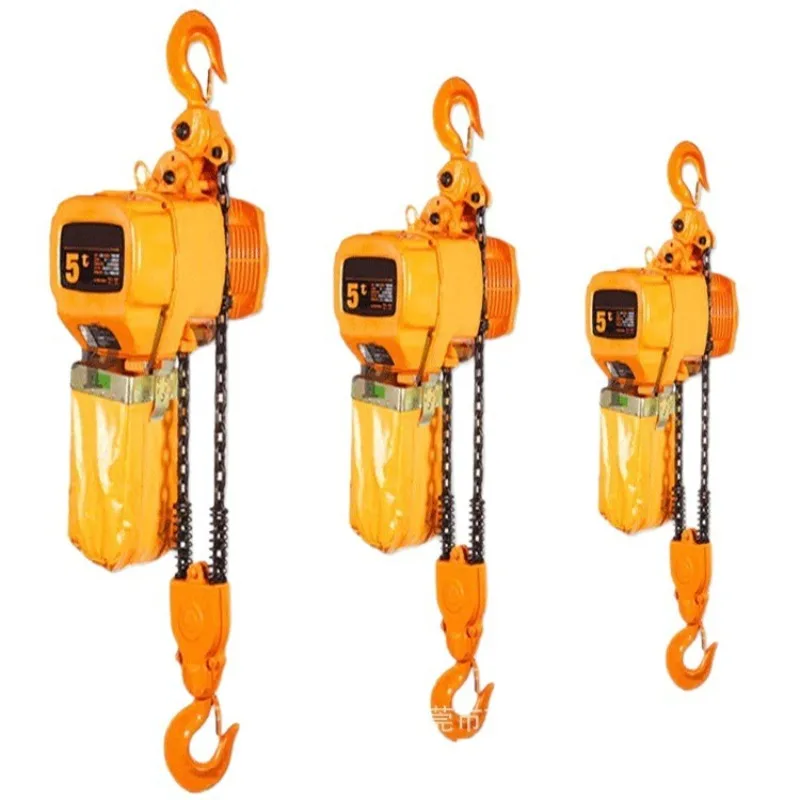 Ring chain electric 1 ton 2 tons electric hoist 380V inverted chain hoist crane