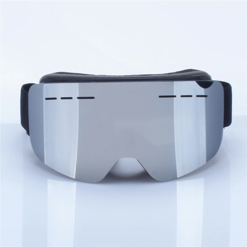 Ski Snowboard Goggles Women Men Skiing Eyewear Mask UV400 Snow Protection Over Glasses Adult Double Anti-Fog Lens Cylindrical
