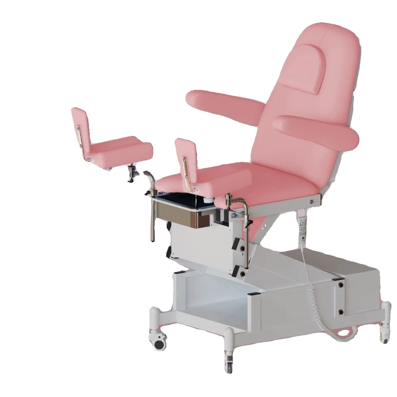 Pedestrian outpatient surgery bed Private bed, flushing lift gynecological examination bed Clinic gynecological bed, movable gy