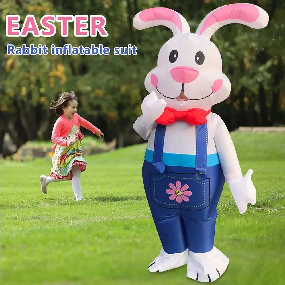 

Costume gonflable de lapin de pâques, combinaison fantaisie, fête Cosplay, Costumes gonflables de lapin de pâques pour adultes