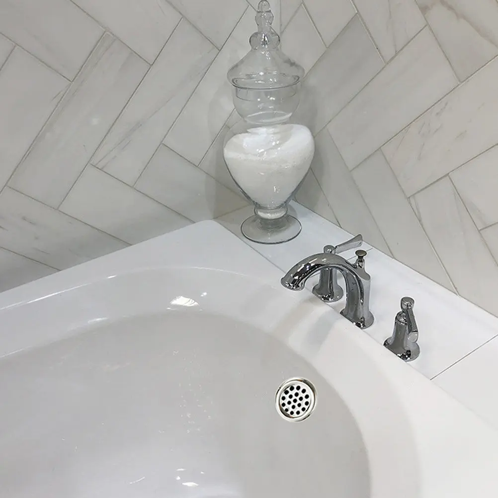 

15Pcs Sink Overflow Cover Fine Workmanship Durable Elegant Design Wide Application Bathroom Kitchen Basin Hole Cover