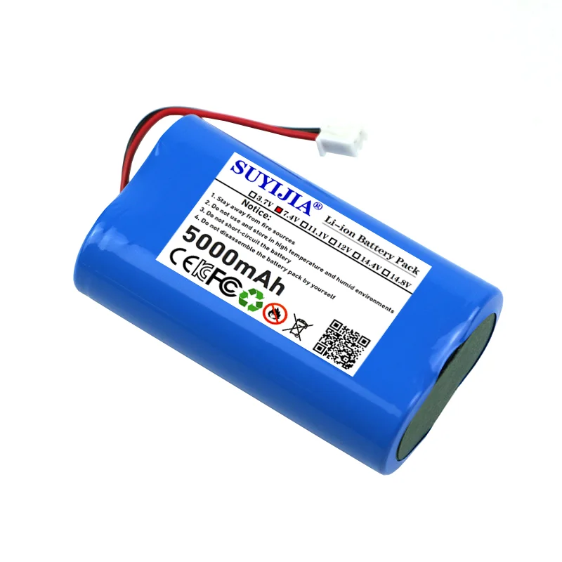 21700 2S1P ارتفاع معدل 5C خلية الطاقة بطارية ليثيوم مع كابل SM XH2.54 7.4 فولت 5AH ماكينة حلاقة ضوء الطوارئ التخييم الخفيفة #4