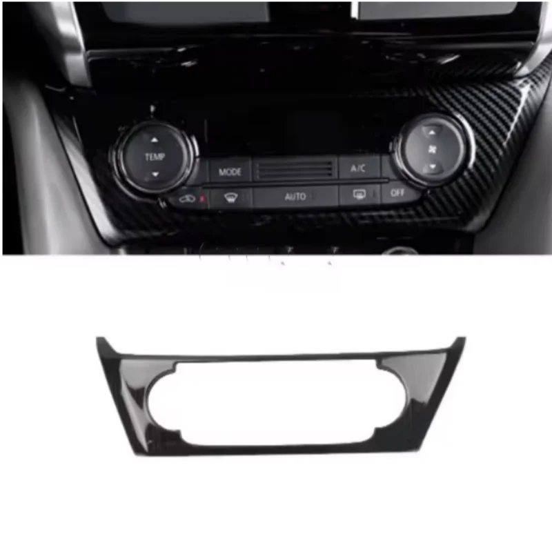Für Mitsubishi Eclipse Cross 2018-2021 Auto Garnieren ABS Chrom Mitte Klimaanlage Schalter Outlet Vent 1 stücke