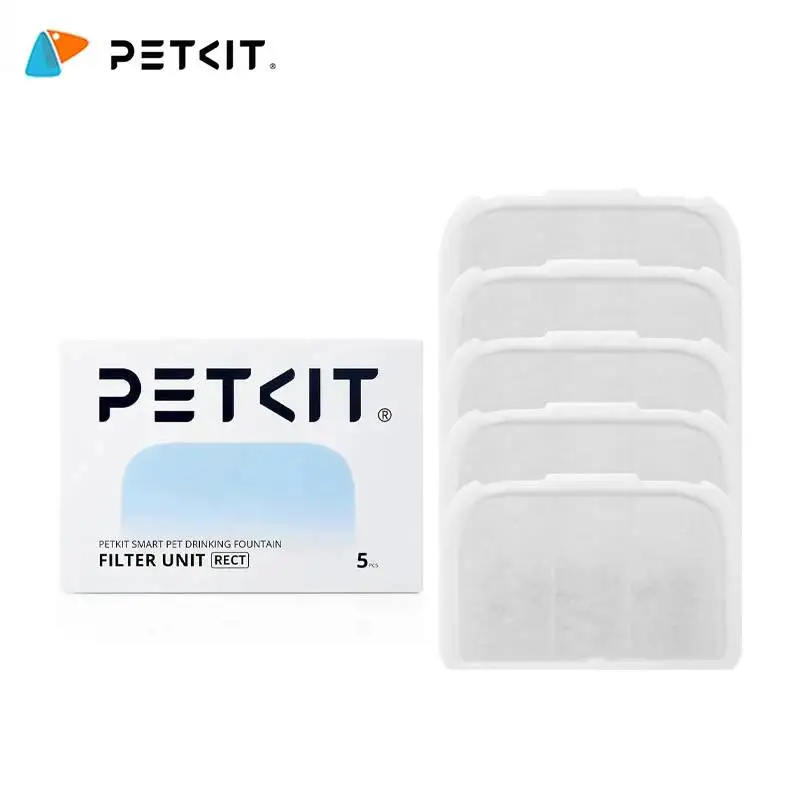 Original PETKIT Filter 5 Pack Replacement Unit for EVERSWEET MAX Cordless 3L Automatic Cat Water Fountain