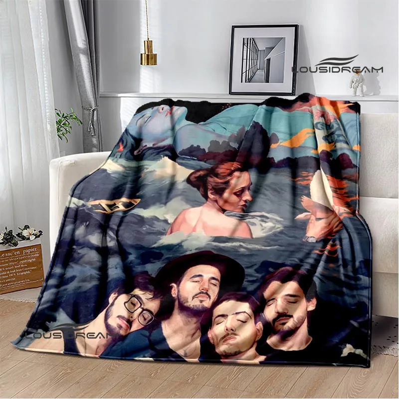 Morat Pop Band Printed Blankets Fashion Warm Blanket Flannel Soft And Comfortable Blanket Home Travel Blanket Birthday Gift