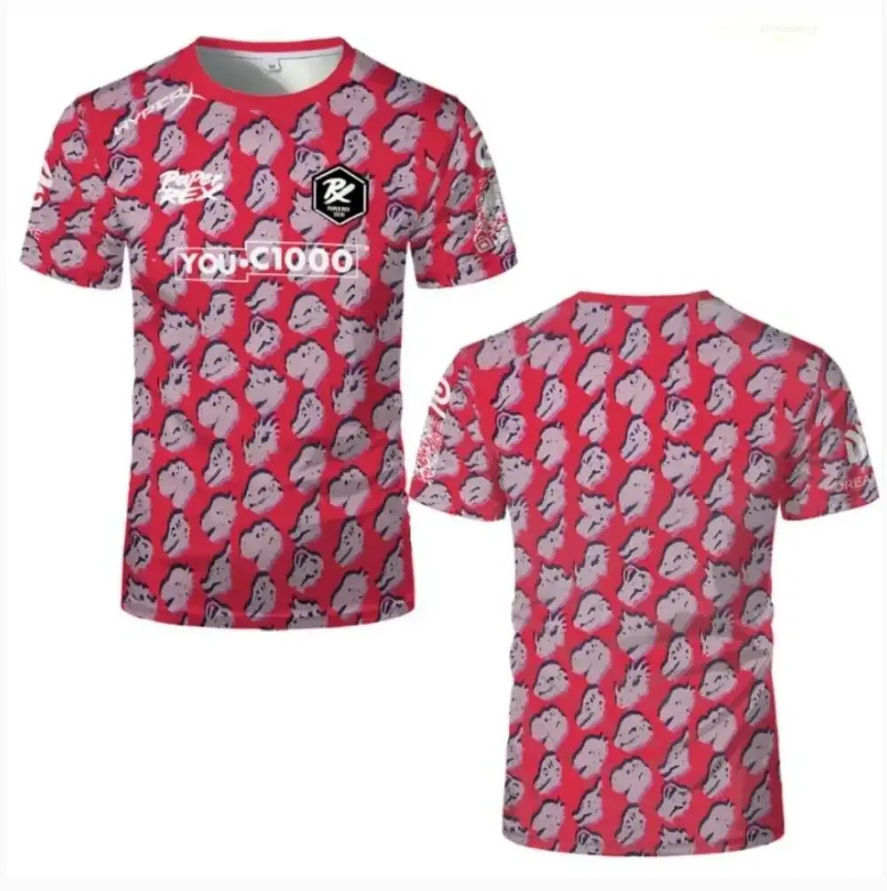 NEUES ESPORTS GAME PRX NIGHT MODE JERSEY FÜR FANS, ATMUNGSAKTIVES SPORT-T-SHIRT FÜR HERREN UND KINDER, KURZARM, MIT RUNDHALS, LÄSSIG