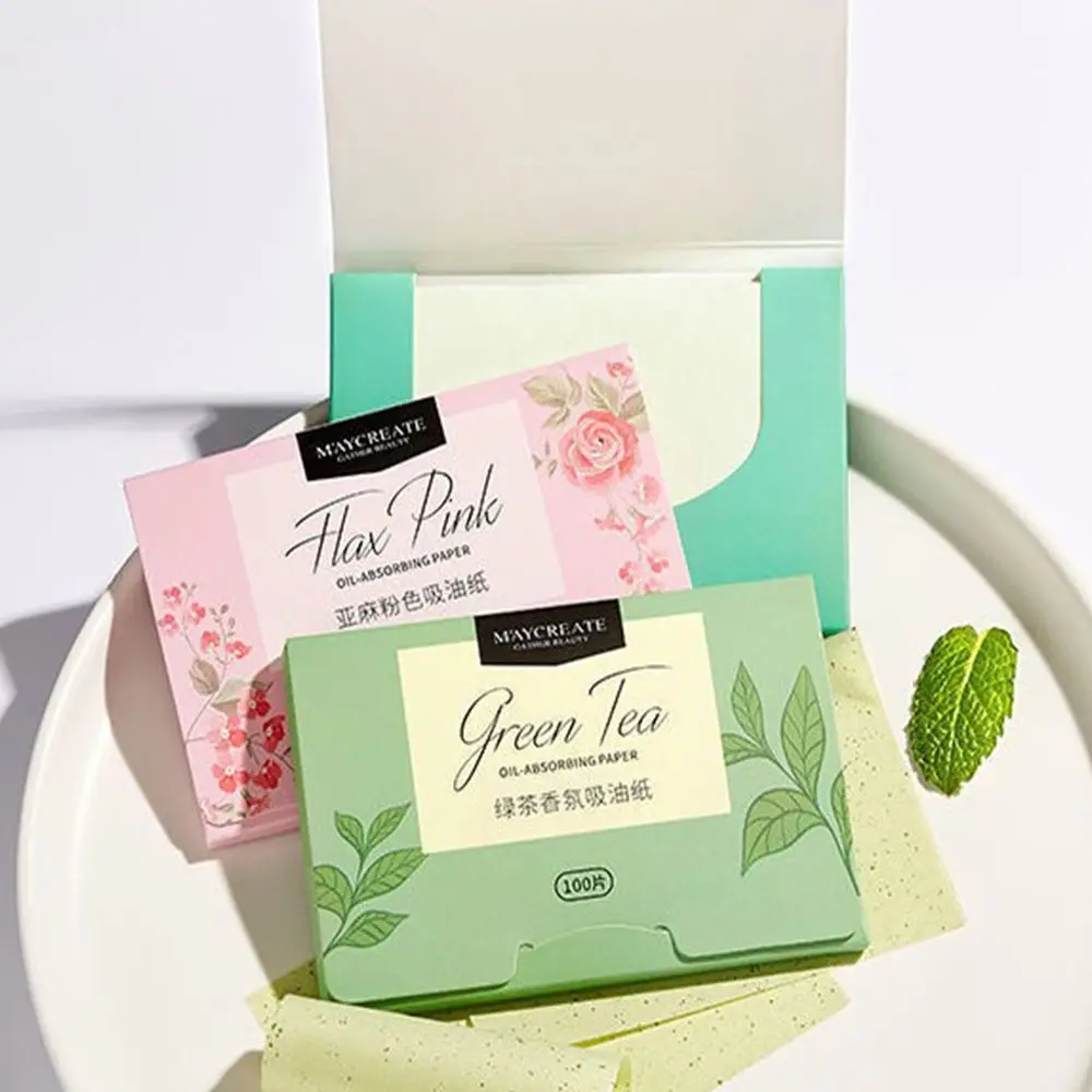 Cleansing Wipes Skin Care Refreshing Makeup Tool Oil Blotting Sheets Facial Oil-Absorbing Paper Oil Removal Oil Control Film