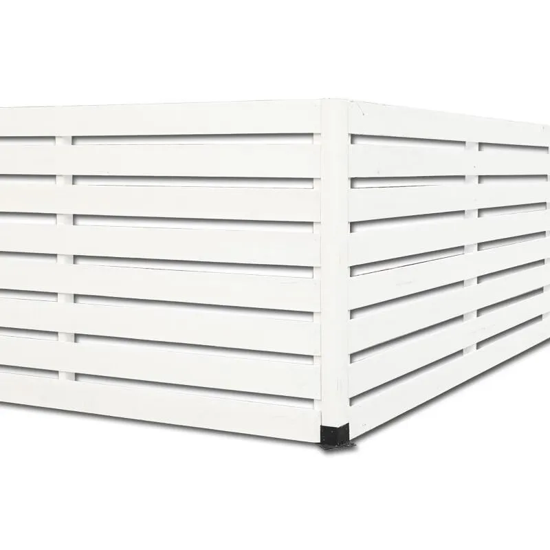 Anti-corrosion wood fence, terrace partition, wooden fence, villa garden, guardrail, fence enclosure, outdoor screen, baffle dec
