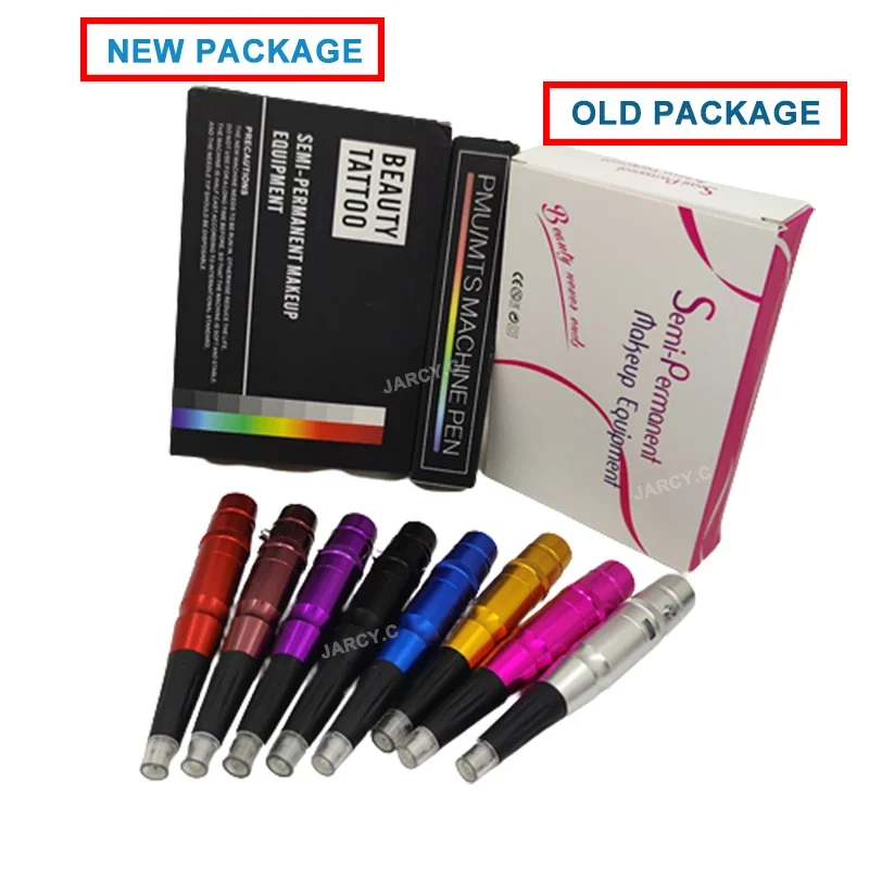 Máquina de tatuaje profesional rotativa, Pluma de maquillaje permanente para cejas, labios, pluma de tatuaje con aguja PMU, máquina de pluma de