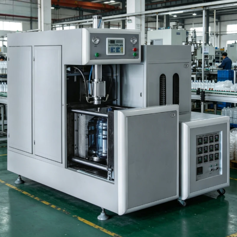 Customized Semi Automatic Bottle Blowing Machine Stretch Pet Bottle Making Machine,pet Blow Molding Machine
