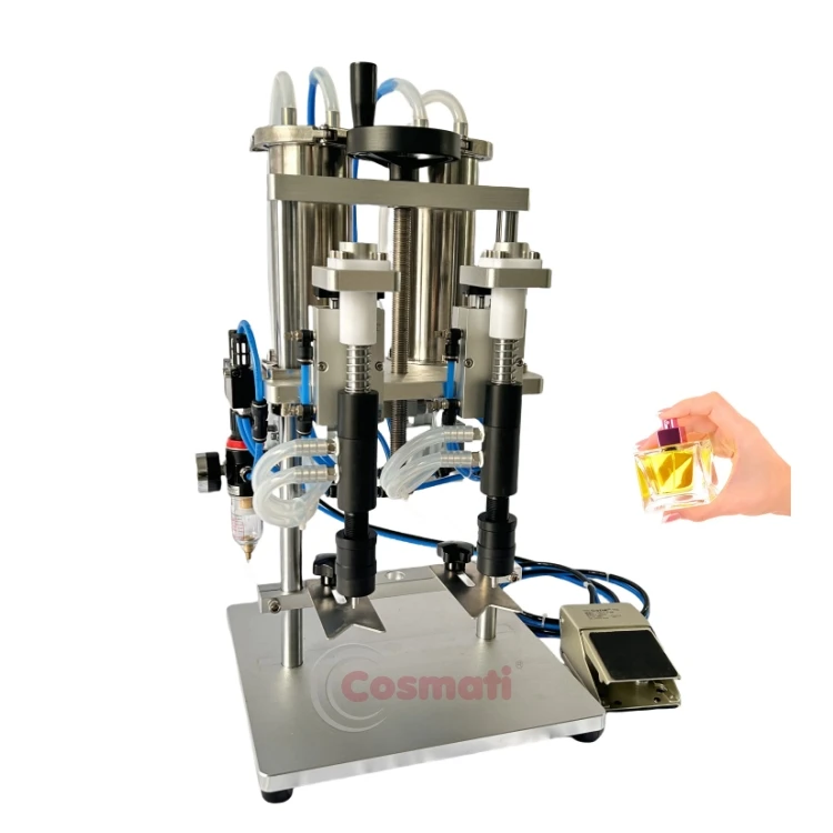 Factory Direct Sale Perfume Filling Semi Automatic Vacuum Perfume Filling Machine