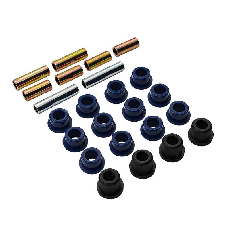 Front Upper A Arm Suspension Control Arm and Front steel plate Bushing and Sleeve Kit fits CLUBCAR DS Golf Cart#1016346 1015583