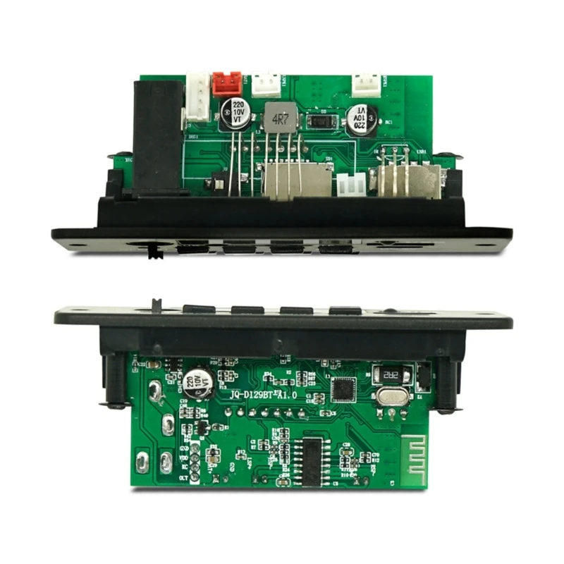 Bluetooth-compatible 5.0 MP3 Decoders Board 2x5W Amplifiers Player 5V DIY MP3 Player Car Radio Module USB Record 896C