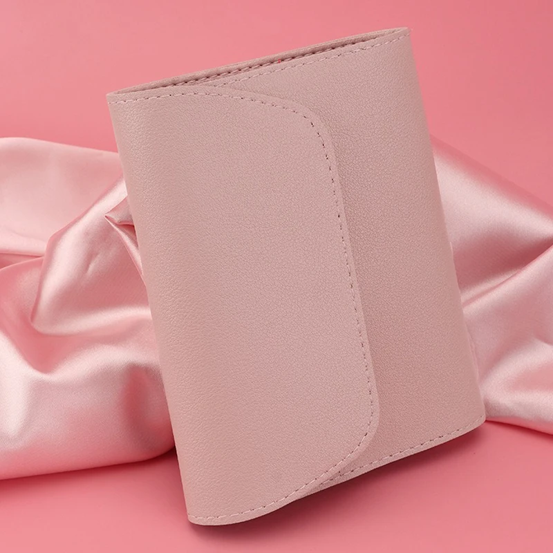 휴대용 매니큐어 세트, 전문 네일 풋 케어 페디큐어 손톱깎이, 페디큐어 나이프 그루밍 키트, 핑크 접이식 가방 포함, 15 개