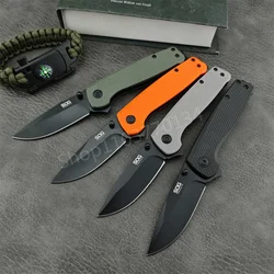 NEW D2 TERMUNUS XR Multifunctional Folding Knife Nylon Fiber Handle High Quality Outdoor EDC Camping Hiking Hunting Tools