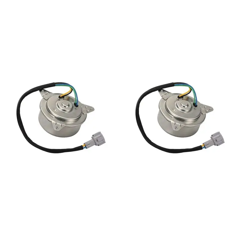 2X Radiator Cooling Fan Motor 21487-CD00A Driver Or Passenger Side For Infiniti G35 Nissan 350Z 2003-2009 21487-CD000