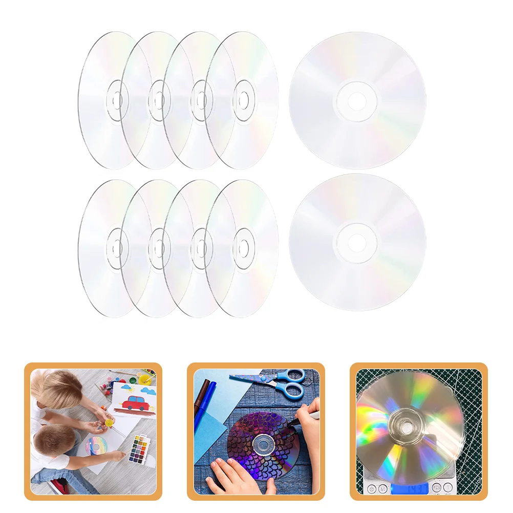 multifuncional cd discos household craft material handmade em branco cds para casa artesanato decoracoes de parede limpar 01