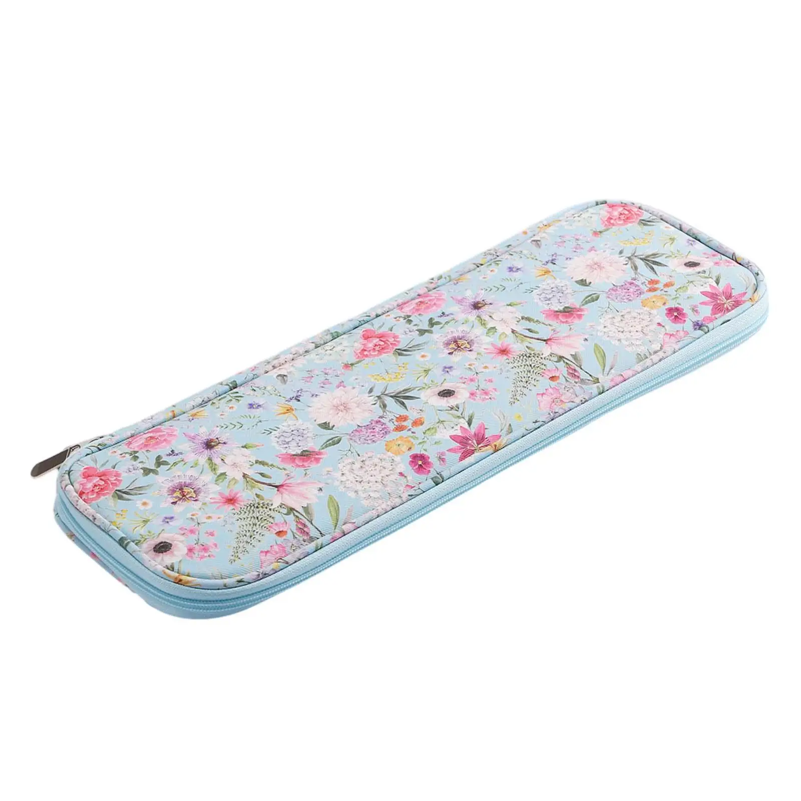 Crochet Hooks Storage Bag Compact Vacation Travel Cartoon Pattern Knitting Needle Case Pouch Organizer Knitting Needle Bag