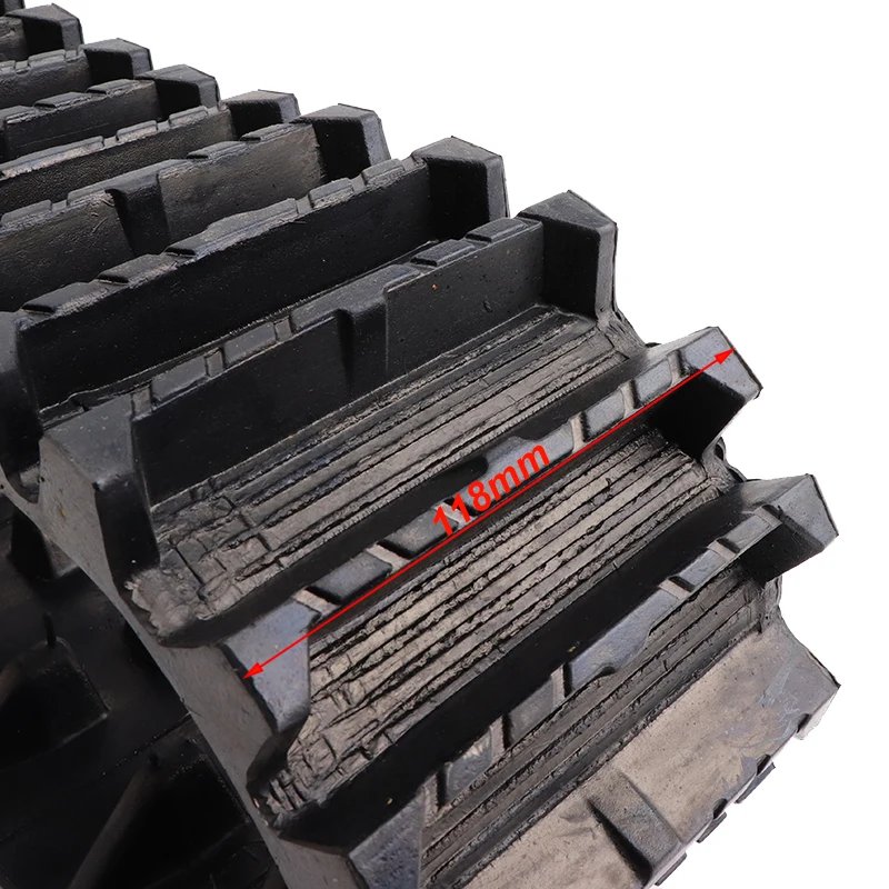 

Rubber Track Caterpillar Tracks For ATV Go Kart UTV Buggy Snow Blower Sand Snowmobile Quad Dirt Bike Wheels Accessories