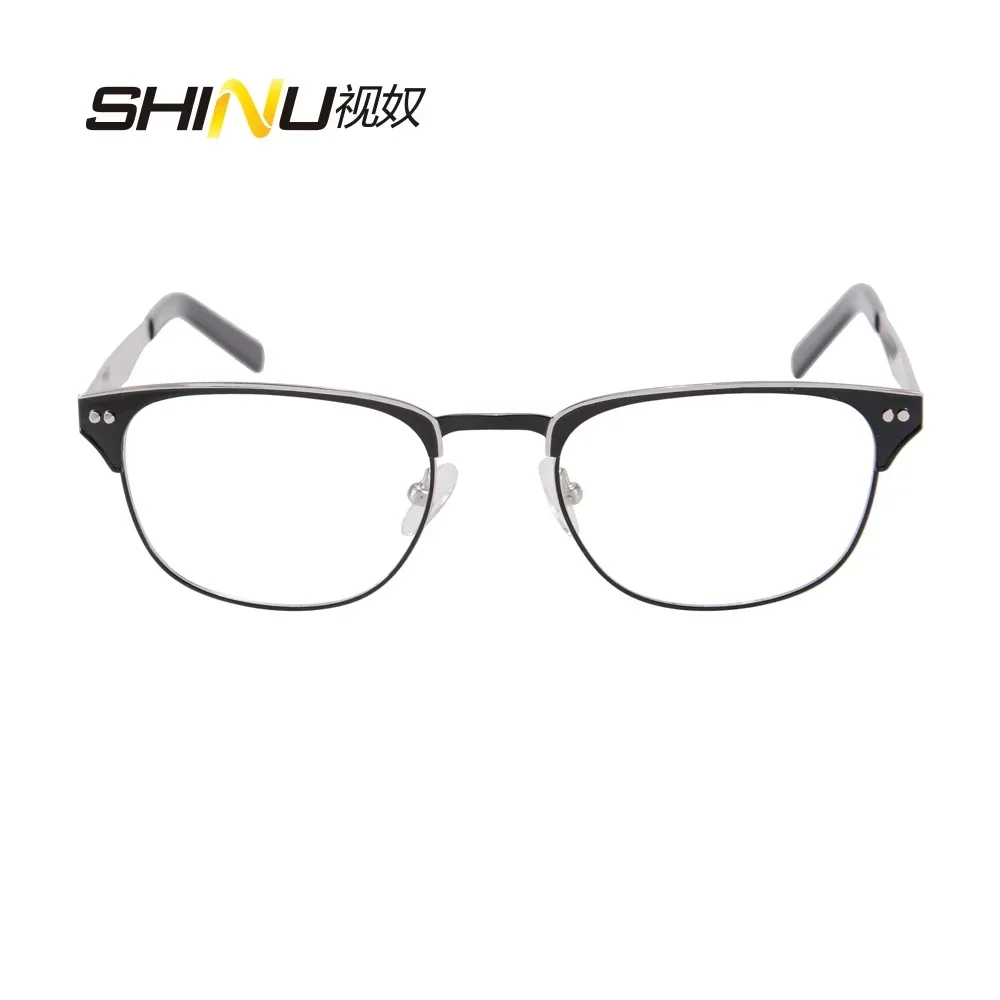 

SHINU Brand Myopia Metal Eyeglasses Progressive Multifocal Reading Glasses Women Prescriptin Lenses Astigmatism For Distance