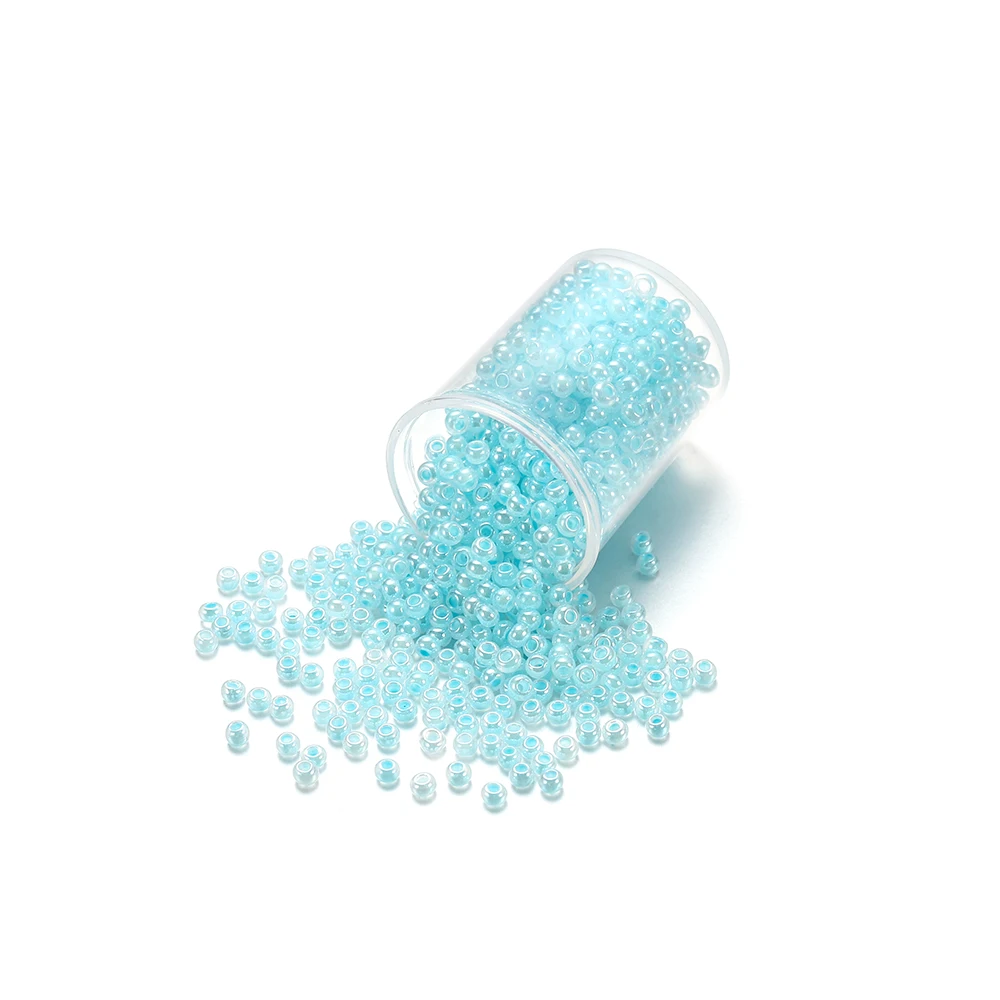 1000/1800 Stuks 2Mm Snoep Kleur Tsjechisch Glas Zaad Kralen Schattige Bulk Kleine Kraal Armband Handwerk Voor Diy Sieraden Maken Accessoires